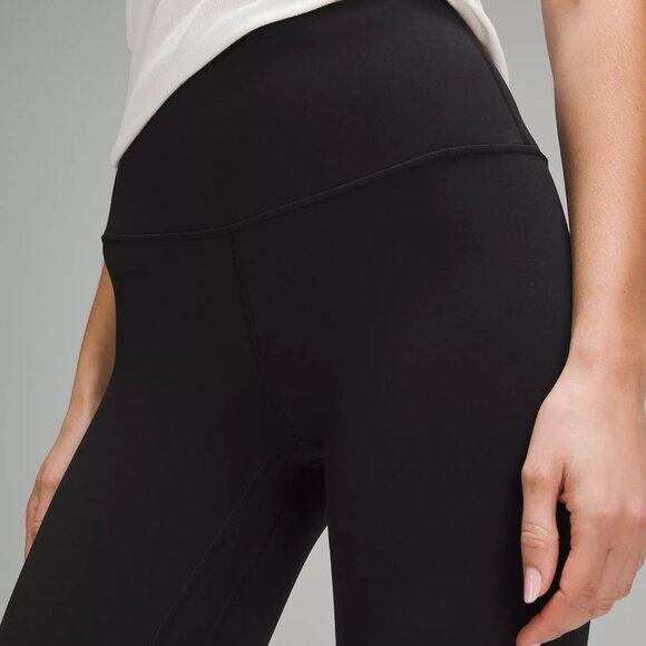 LULULEMON ALIGN HIGH RISE PANT 28" BLACK YOGA NULU FABRIC BUTTERY SOFT SZ 2 NWT - Picture 4 of 14